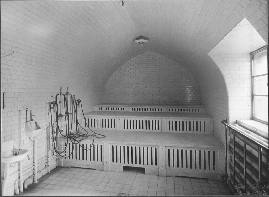 Sauna – Historische Aufnahme