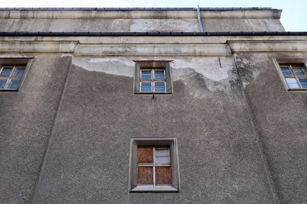 Deteilaufnahme der Seitenansicht in der Huberstustraße