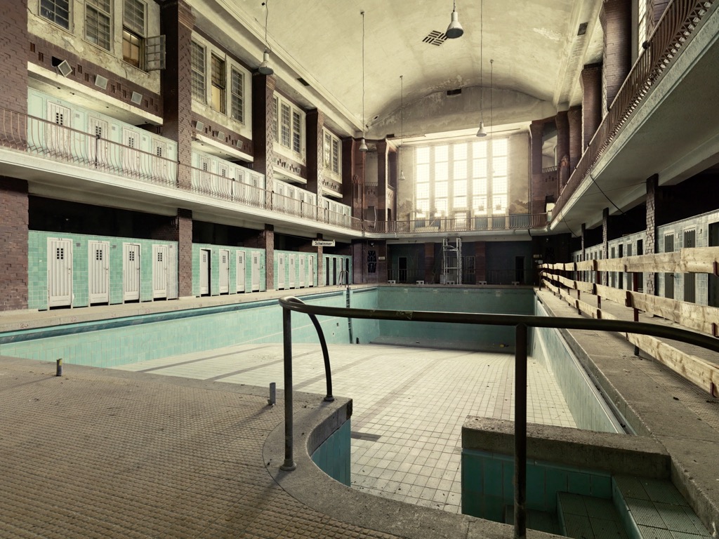 Männerschwimmhalle – Heutiger Zustand