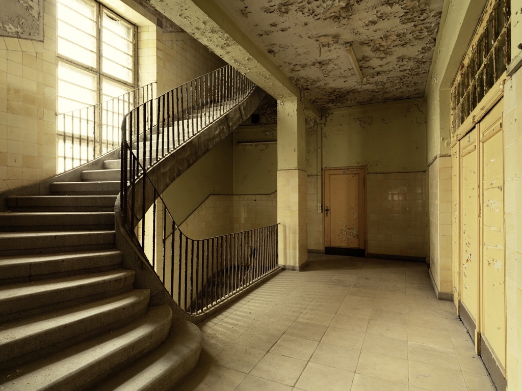 Treppenhaus – Heutiger Zustand
