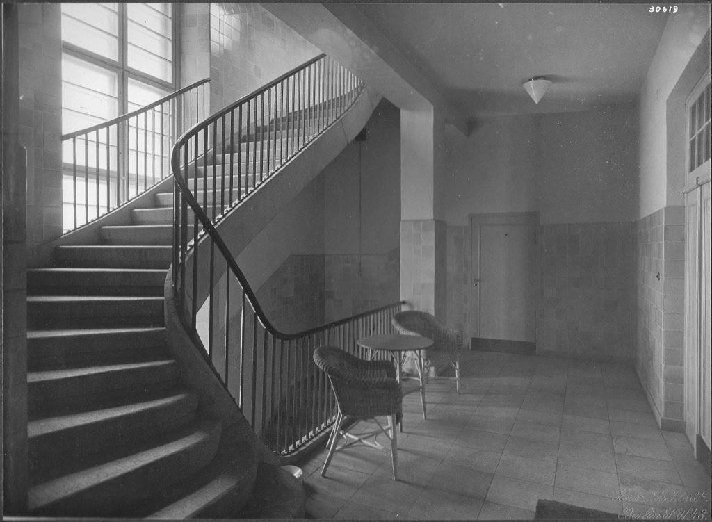 Treppenhaus – Historische Aufnahme